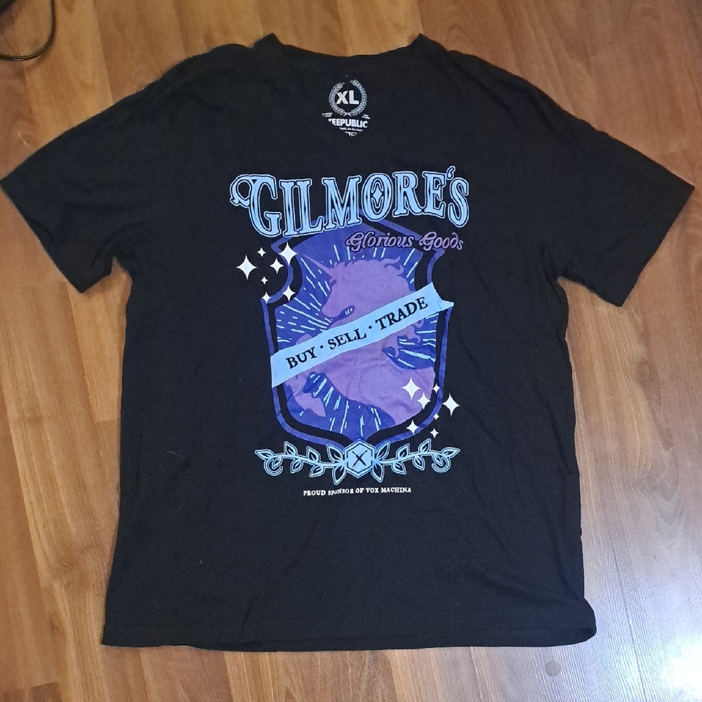Republic XL Gilmore's Black Graphic Tee - Buy Sell Trade